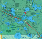 Manitowish Waters Chain of Lakes Map